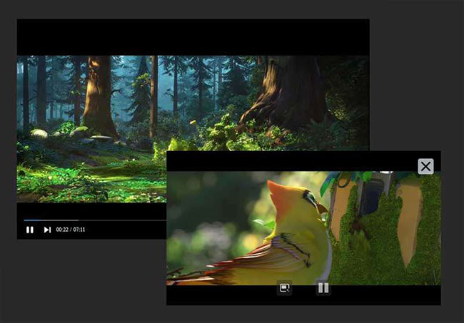  HTML5视频播放器窗口浮动代码