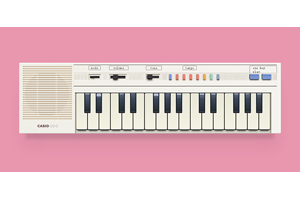 CSS3老式电子琴样式特效