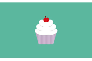 可爱的纸杯蛋糕CSS3特效