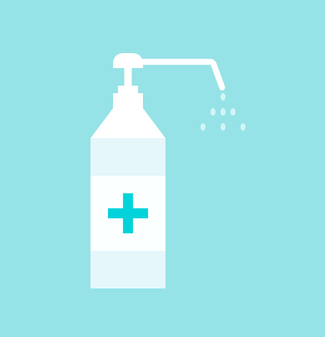  纯css3医用洗手液特效