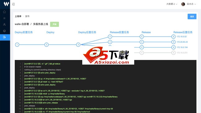 Walle上线部署系统工具