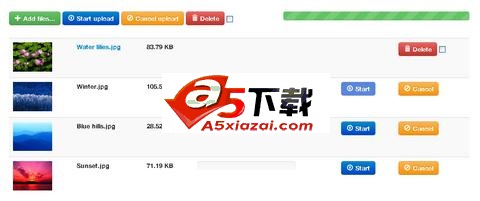 jQuery File Upload文件上传插件