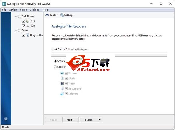 Auslogics File Recovery Pro