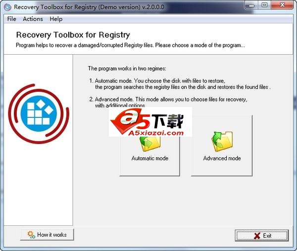 Recovery Toolbox for Registry