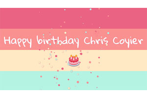 HTML5庆祝生日蛋糕烟花特效