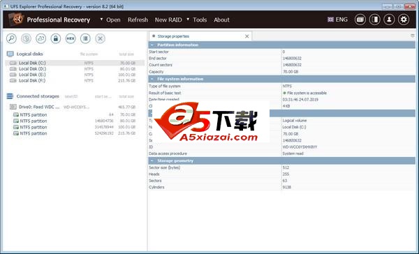 UFS Explorer Professional Recovery