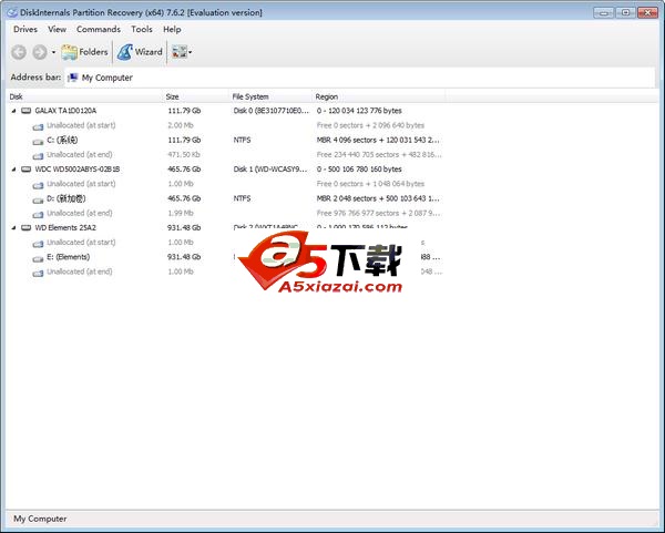 DiskInternals Partition Recovery
