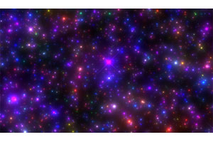 HTML5星光闪耀背景动画特效