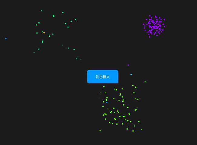  JS+CSS3点击粒子烟花动画特效