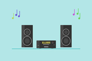 HTML5 SVG音箱音符动画特效