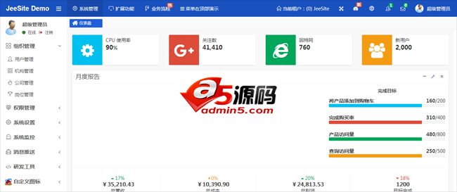 JeeSite 快速开发平台