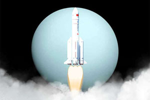 three.js航空火箭发射特效