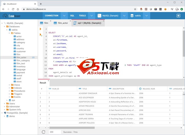 CloudBeaver云数据库管理工具